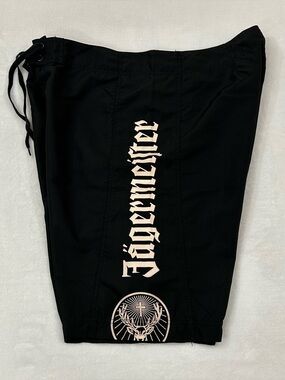 Jägermeister Black Logo Swimwear Board Shorts Surf Beach Swim Trunks Men’s XL